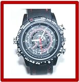 Spy 4GB Spy Spionange Uhr Spion Uhr mit eingebauter Kamera: Filmen, Fotos, Mikro + Etui + Zubehör