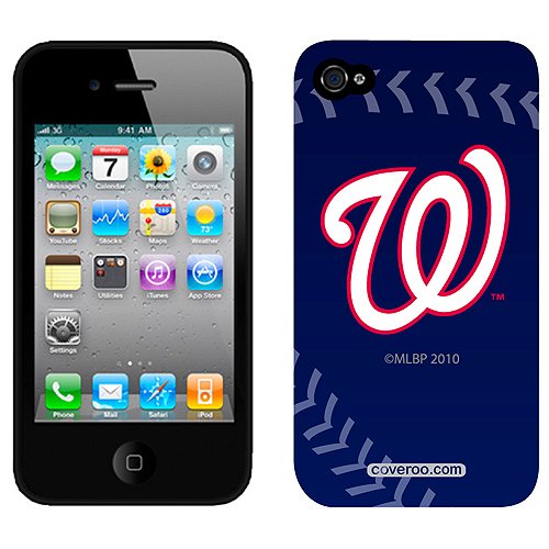 Washington Nationals Iphone® And Ipod Touch® Stitch Logo Protective Case Iphone 4