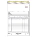 Rediform Gold Standard Sales Order Book, Twin-Wire, Carbonless, 2 Part, 5.5 x 7.875 Inches, 75 Forms (5L329)