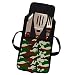 Two Dogs Designs 00422 3-Piece Barbecue Utensil Set with Carrier, Camouflage