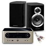 Creative Audio CA-MS4-SB Micro Stereo System (Marantz 502DAB + Wharfedale 10.1 Blackwood + Cables). 2 Year Guarantee.