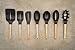 Epicurean Gourmet Series Utensils, Sauté Tool, Natural/Black Nylon