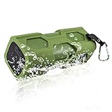 Imarku® Bluetooth スピーカー 超高音質 アウトドア タイプ 防塵・防滴・耐衝撃 通話可能 各種スマホ対応 NFC対応 Bluetooth4.0 ワイヤレス スピーカー（green）