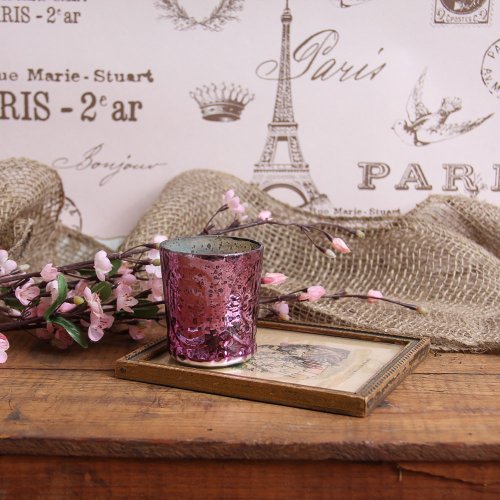 Antique Style Amethyst Mercury Home Decor