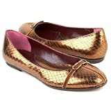 Via Spiga Barb Bronze ballet-flats