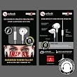 Yurbuds Inspire 1 Button and Mic (White)