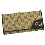 グッチGUCCI長財布181593NEW BRITT BK/BE【並行輸入品】【アウトレット】