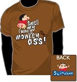 Shinchan - SMELL MY T-shirt - Rustic Brown