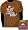 rustic brown