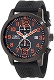 Invicta Women's 11244 Specialty Chronograph Black Carbon Fiber Dial Black Polyurethane Watch
