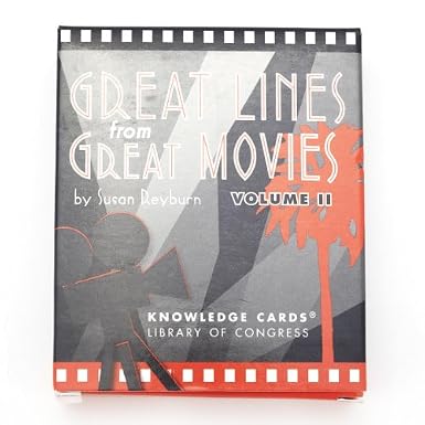 Great Movie Lines Trivia Cards - Volume Two||RF10F