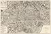 Plan de la Ville de Paris, 1715 Art Poster Print by Nicolas De Fer, 37x25