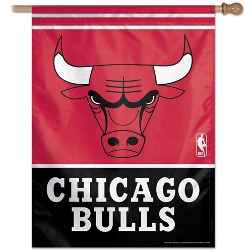 NBA Vertical Chicago Bulls Flag / Banner