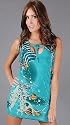 Ed Hardy V-Neck Tunic Top