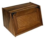 Mountain Woods Acacia Antique Style Bread Box Mountain Woods Acacia Antique Style Bread Box