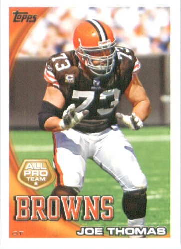 2010 Topps NFL Football Card # 324 Joe Thomas AP - Cleveland Browns (All Pro) NFL Trading Card in a Protective ScrewDown Case!