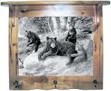 Island City Pictures Mom and Her Cubs Mirror and Coat Rack thumbnail