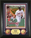 Carl Crawford Framed Boston Red Sox Gold Coin Photo Mint