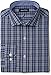Nautica Men's Plaid Cutaway Collar Dress Shirt