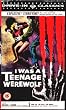 I Was a Teenage Werewolf [VHS]