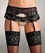Apparel : Blush Mlle Glam Garter Belt Accessory