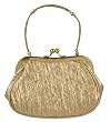 Shinny Satin Pleaded Material, with Beaded Handle, Evening Bag - Jamila (N8051) Shinny Satin Pleaded Material, with Beaded Handle, Evening Bag - Jamila (N8051)