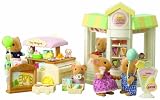 Sylvanian Families Pancake Shop and Toy Stall Street Market  (Figures Not Included)