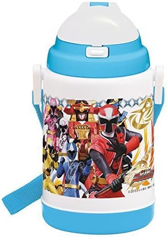 Shuriken Sentai Ninninger Cold water bottle 400ml with straw 368 537 by komori