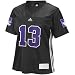 adidas Northwestern Wildcats #13 Ladies Black Fashion Replica Football Jersey