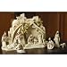 Nativity Figures with Bleech Panorama
