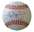 Alex Rios Autographed ROLB Baseball, Chicago White Sox, Toronto Blue Jays, Proof Photo