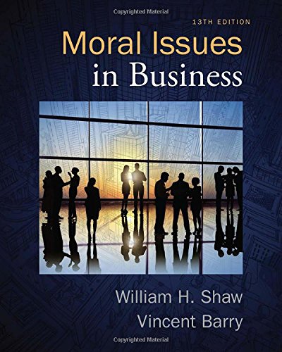 Moral Issues in Business