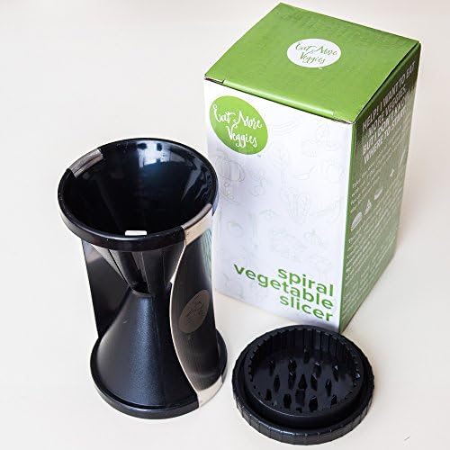 Eat More VeggiesTM Spiral Vegetable Slicer - Healthy Zoodle and Vegetable Noodle Spiralizer