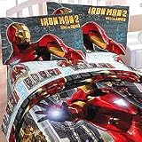 Iron Man Bedding Set Twin - Marvel Comic Bedding Set - Twin Bed
