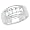 1.50 Carat Genuine Aquamarine Sterling Silver Ring