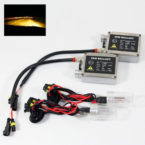 04-07 Subaru WRX STI H3 35W Xenon HID (High Intensity Discharge) Conversion Kit for Fog Lights - 3000K Yellow On Sale
