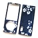 Apple iPod Nano 5th Generation Midnight Flowers Pattern Snap-on Protector Hard Case Image Cover