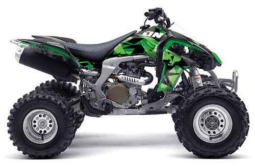 One ICON CAMO Graphics Kit Kawasaki KFX 450 Quad