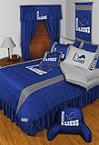 NFL Detroit Lions Comforter Set 3 Pc Queen Full Bedding