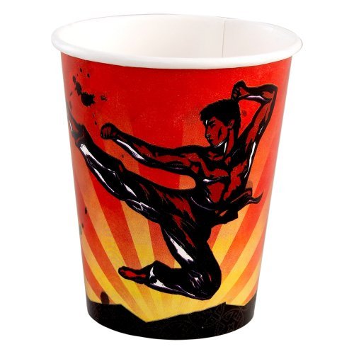 Martial Arts 9 oz. Cups (8) Party Supplies