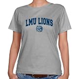 NCAA Loyola Marymount Lions Ladies Ash Mascot Arch Classic Fit T-shirt