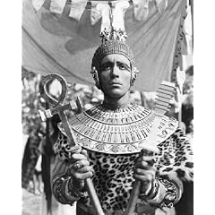CHRISTOPHER LEE AS KHARIS, THE MUMMY FROM THE MUMMY #1 - SCHWARZ-WEISS - Filmfoto - Standard - 10x8" (25x20cm)