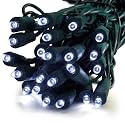 GKI/Bethlehem Lighting 25-Foot Indoor/Outdoor Holiday Light Set with 50 Wide-Angle Mini FlexChange LED Lights, White