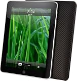 Novodio PadSnap - Coque de protection pour tablette Web - polyur&eacute;thane - carbone - Apple iPad