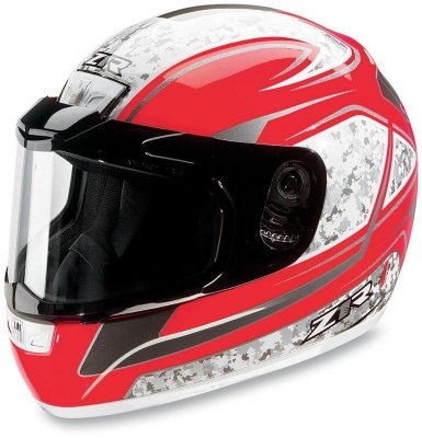  cyber Monday Z1R Phantom Snow Tron Helmet 0121 0348B00338DRHO