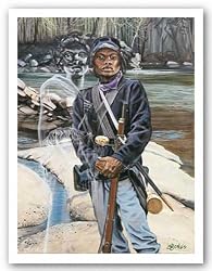 Female Buffalo Soldier - Private William Cathay by John Jones 16"x22" Art Print Poster