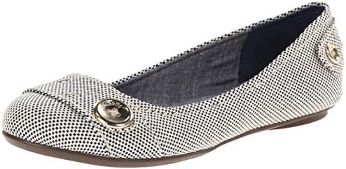 Dr. Scholl's Women's Fielding Ballet Flat, Navy, 9.5 M US