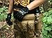 Outdoor Jungle Hiking Cycling Bike Camping Fanny Waist Pack Pouch Hip Belt Bag Tactical Pocket (Brown)