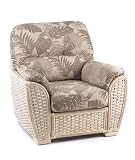 Como Cane Chair in Allegro Velvet Fabric