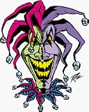 Psycho Evil Joker Sticker